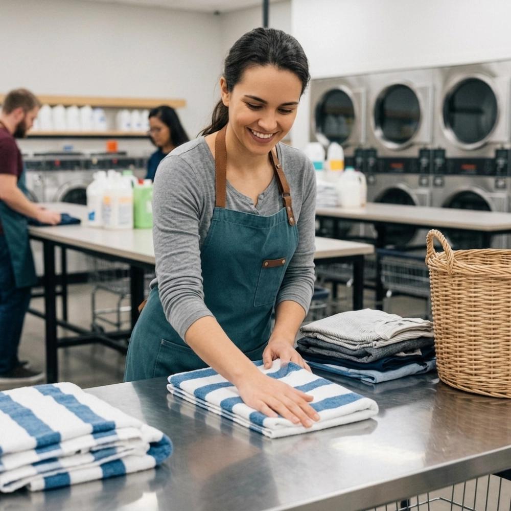 Stephanie Folding Clothes 1000X1000